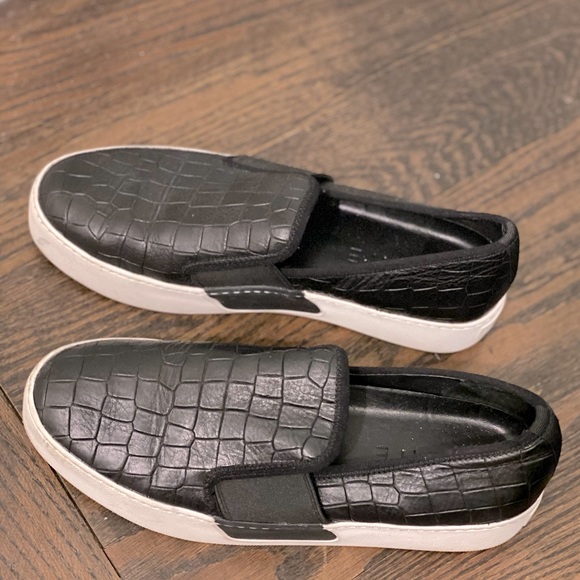 State black croc embossed leather slip on sneakers
1. State - Picture 4 of 9